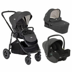 JOIE - Poussette TRIO Versatrax + I-Snug 2 + Nacelle Ramble XL Shale