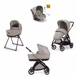 INGLESINA - Poussette TRIO System Quattro Electa Darwin Recline Battery Beige