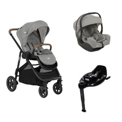 JOIE - Poussette DUO Versatrax + I-Gemm 3 Pebble + Base Encore