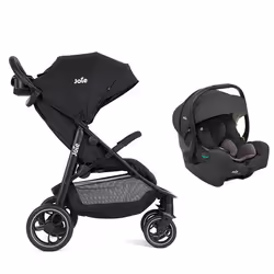 JOIE - Poussette duo Litetrax + Siège-auto I-Gemm 3 - Shale