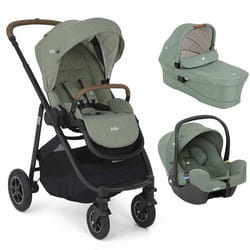JOIE - Poussette trio Versatrax + Siège-auto I-Snug 2 + Nacelle Ramble XL - Laurel