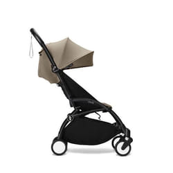 STOKKE - Poussette YOYO3 Pack 6+ Taupe / Cadre Noir