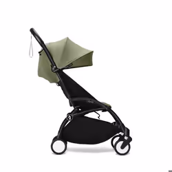 STOKKE - Poussette YOYO 3 Pack 6+ Olive / Cadre Noir