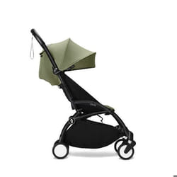 STOKKE - Poussette YOYO 3 Pack 6+ Olive / Cadre Noir