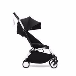 STOKKE - Poussette YOYO3 Pack 6+ Noir / Cadre Blanc