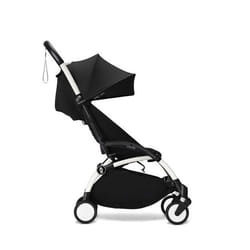 STOKKE - Poussette YOYO3 Pack 6+ Noir / Cadre Blanc