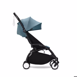 STOKKE - Poussette YOYO 3 Pack 6+ Aqua / Cadre Noir