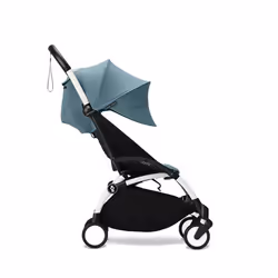 STOKKE - Poussette YOYO 3 Pack 6+ Aqua / Cadre Blanc