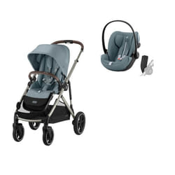 CYBEX - Poussette DUO Gazelle S TPE  + Cloud G Plus Stormy Blue