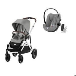 CYBEX - Poussette DUO Gazelle S SLV  + Cloud G Plus Stone Grey