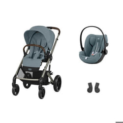 CYBEX - POUSSETTE DUO Balios S Lux TPE Stormy Blue + Cloud G I-Size Plus Stormy Blue