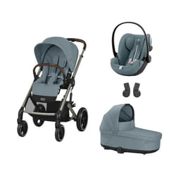 CYBEX - POUSSETTE TRIO Balios S Lux TPE + Cloud G I-Size + Nacelle Stormy Blue