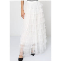 Jupe longue - couleur : Blanc