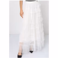 Jupe longue - couleur : Blanc