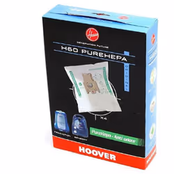 4 sacs anti odeurs H60 pour aspirateur HOOVER 35600392 Appareils compatibles : [ASPIRATEUR HOOVER: ] 39000224, 39000225, 3900 ...