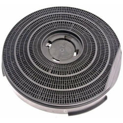 Whirlpool - Filtre charbon rond type 34 255mm 290g (à l'unité) (481281718531, 484000008610) Hotte aeg, ariston hotpoint, arthur martin electrolux,