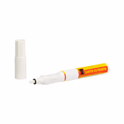 Crayon de masquage Stylo de retouche pour rainures d'ébavurage des menuiseries PVC et autres retouches similaires. Peinture à ...