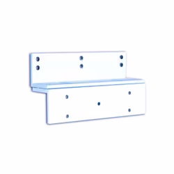 Montage avec un "Z" pour portes en tirant. Conçue pour les ventouses 300. 400 et 500 Kg. Dimensions (L x l x P) : 175 x 50 x  ...