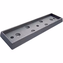 accessoire de fixation - pour contreplaque 300kg - aluminium - gris - cdvi ama3