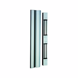 Force : 2 x 400 kg.Pose ultra rapide.Profils pré-percés (réglables).Ventouses pré-installées sur le poteau technique.Esthétiq ...