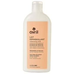 AVRIL - Lait Démaquillant Nourrissant - Soin Visage Douceur pour Peau Sèche et Sensible - Flacon de 250ml