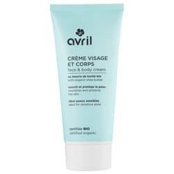 Avril Crème Visage et Corps Bio 200 ml