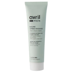 BAUME APRES-RASAGE HOMME AVRIL - Produit de Soin Personnel Naturel pour Apaiser et Hydrater la Peau après le Rasage - 100ml