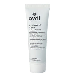 AVRIL Nettoyant Visage 3 en 1 - Solution Démaquillante Nettoyante et Purifiante pour une Peau Propre et Fraîche - 50ml