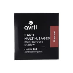 Avril - Fard Multi-Usages Certifié Bio - Roux Mat