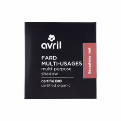 Avril - Fard Multi-Usages Certifié Bio - Broadway Mat