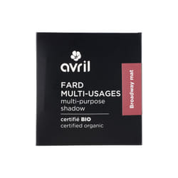 Avril - Fard Multi-Usages Certifié Bio - Broadway Mat