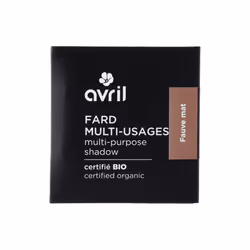 Avril - Fard Multi-Usages Certifié Bio - Fauve Mat