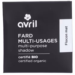 Avril - Fard Multi-Usages Certifié Bio - Flocon mat