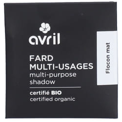 Avril - Fard Multi-Usages Certifié Bio - Flocon mat