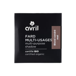 Avril - Fard Multi-Usages Certifié Bio - Blond Cendré