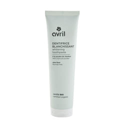 Avril Dentifrice Blancheur Nouvelle Formule - Soin Dentaire Personnel pour un Sourire Éclatant, Tube de 100ml