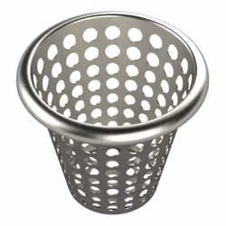 Panier acier inoxydable filtration déchets siphon de sol sortie 100 mm LIMATEC référence P100.Type de produit : Panier de fil ...