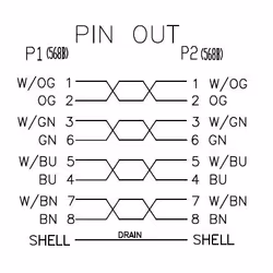 Neklan Cordon Cat 5e FTP Jaune - 5 m