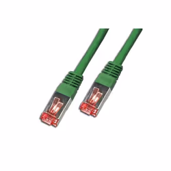Neklan Cordon Cat 6 SSTP Vert LSOH - 1 m, 1 m, Cat6, S/FTP (S-STP), RJ-45, RJ-45