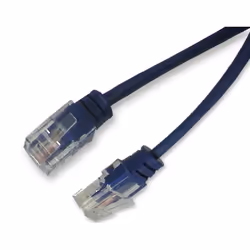 Neklan 0.5m RJ-45, 0,5 m, RJ-45, RJ-45, Bleu, Mâle, Mâle