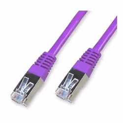 Neklan Cordon Cat 5e FTP Violet - 50 m, 50 m, Cat5e, F/UTP (FTP), RJ-45, RJ-45