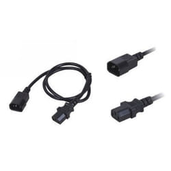 Neklan 3m C13/C14 Noir Coupleur C13 Coupleur C14