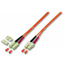 Neklan OM1 SC/SC - 5m câble de fibre optique Orange