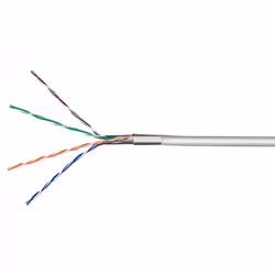 Neklan Câble FTP monobrin Cat 5e Gris - 305 m, 305 m, Cat5e, F/UTP (FTP)