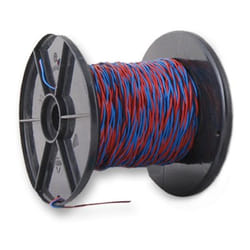 Neklan 3050246 câble de téléphone 100 m Bleu, Rouge