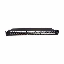 Neklan 8060895, Cat6a, S/UTP (STP), Noir, Montage de rack, 1U