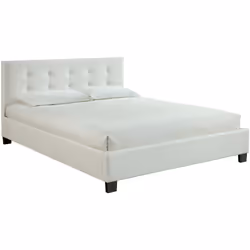 Description générale Le lit 160 MARQUISE allie charme et élégance dans un design chaleureux et reposant. Ce lit queen size , ...