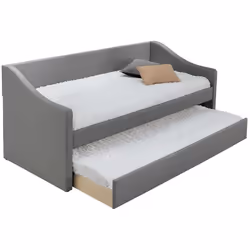 Description générale Ce lit gigogne BEKKER est idéal pour optimiser l'espace tout en offrant un couchage confortable. Avec sa ...