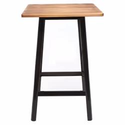 Table de bar design noire L70 cm JONES