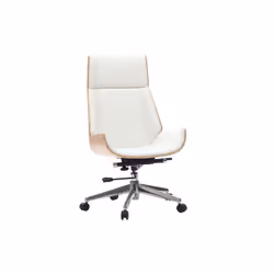 L'élégance du style contemporain et la chaleur du bois ont été associées pour faire du fauteuil de bureau réglable CURVED un ...